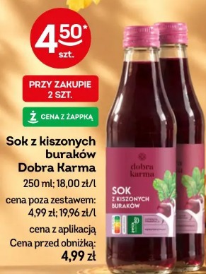Sok z kiszonych buraków Dobra Karma