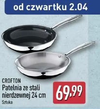 Crofton patelnia ze stali nierdzewnej 24 cm