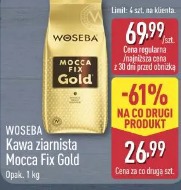 Woseba Kawa ziarnista Mocca Fix Gold