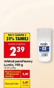 Wkład parafinowy Lumia