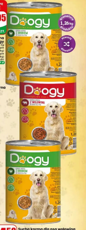 Mokra karma dla psa Doggy