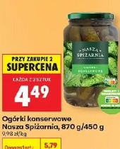 Ogórki konserwowe Nasza Spiżarnia