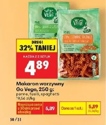 Makaron warzywny Go Vege