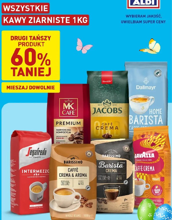 Wszystkie kawy ziarniste 1kg