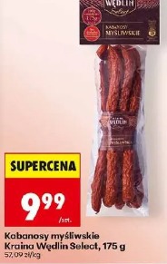 Kabanosy myśliwskie Kraina Wędlin Select