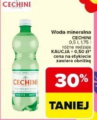Woda mineralna Cechini