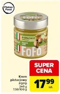 Krem pistacjowy Fofo