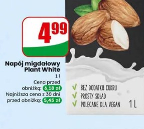 Napój migdałowy Plant White