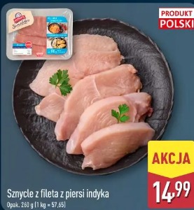 Sznycle z fileta z piersi indyka