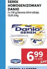 Serek homogenizowany Danio Danone