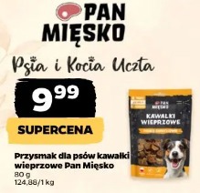 Przysmak dla psów kawałki wieprzowe Pan Mięsko