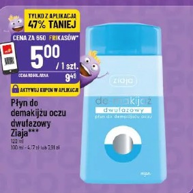 Płyn do demakijażu oczu dwufazowy Ziaja