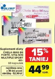 Olimp chela-mag bg forte, vita-min multiple sport suplement diety