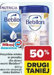 Wszystkie mleka w proszku dla dzieci marki Bebilon