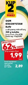 Osm Krasnystaw Kefir z aktywną mikroflorą