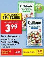 Ser sałatkowo-kanapkowy Delikate