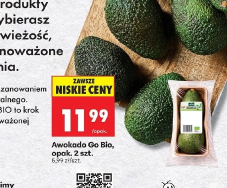 Awokado Go Bio, opak.