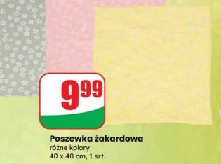 Poszewka żakardowa
