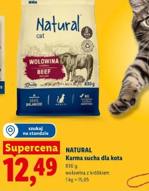 Natural Karma sucha dla kota