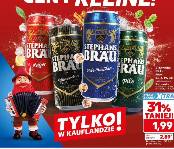 Stephans Bräu piwo różne rodzaje