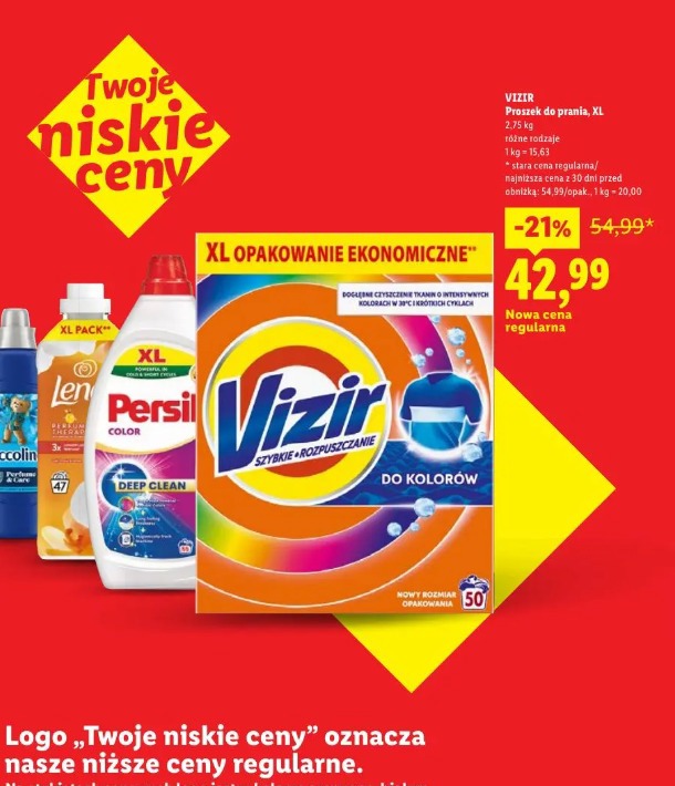 Vizir proszek do prania XL