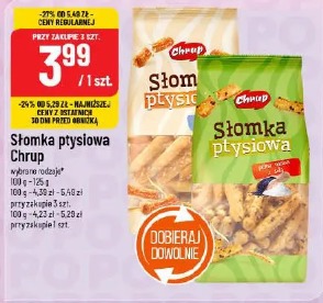 Słomka ptysiowa Chrup