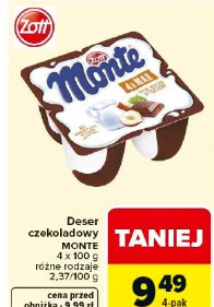 Deser czekoladowy Monte