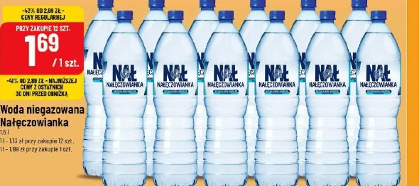 Woda niegazowana Nałęczowianka