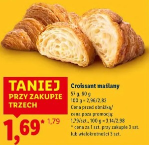 Croissant maślany