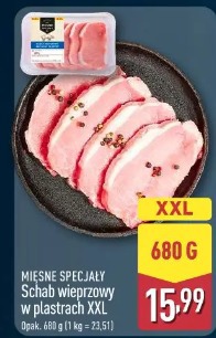 Mięsne specjały Schab wieprzowy w plastrach XXL