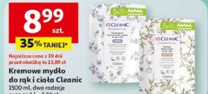 Kremowe mydło do rąk i ciała Cleanic