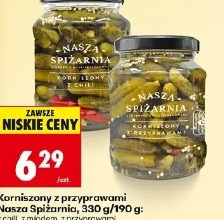 Korniszony z przyprawami Nasza Spiżarnia
