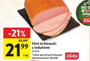 Filet królewski z indykiem Duda