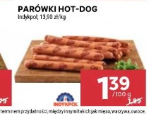 Parówki hot-dog Indykpol