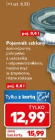 Pojemnik szklany