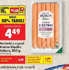 Parówki z szynki Kraina Wędlin Nature
