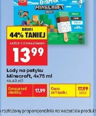 Lody na patyku Minecraft