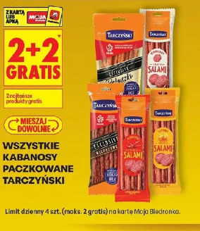 Wszystkie kabanosy paczkowane Tarczyński