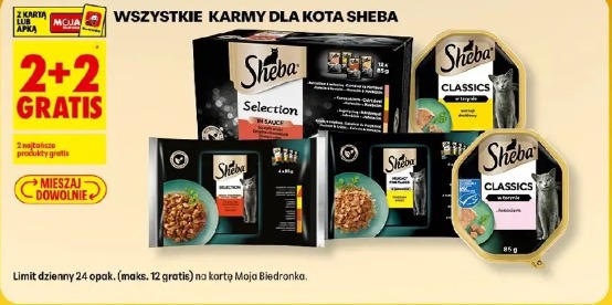 Wszystkie karmy dla kota Sheba