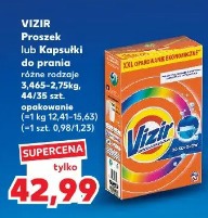 Vizir Proszek lub kapsułki do prania