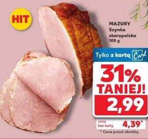 Mazury Szynka staropolska