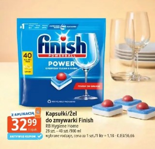 Kapsułki/żel do zmywarki Finish RB Hygiene Home