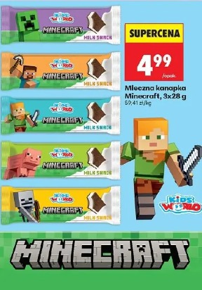 Mleczna kanapka Minecraft