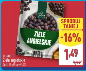 Le Gusto Ziele angielskie