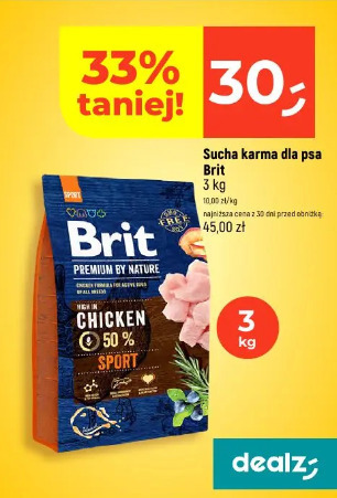 Sucha karma dla psa Brit