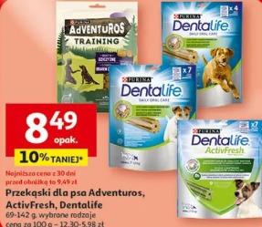 Przysmaki dla psa Adventuros, ActivFresh, Dentalife