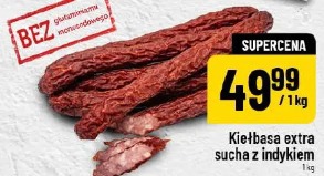 Kiełbasa extra sucha z indykiem