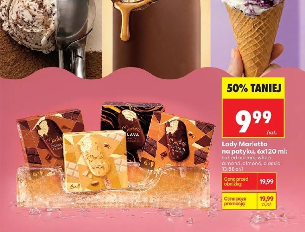 Lody Marletto na patyku