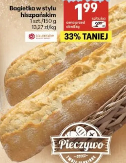 Bagietka w stylu hiszpańskim La Lorraine