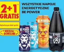 Wszystkie napoje energetyczne Be Power